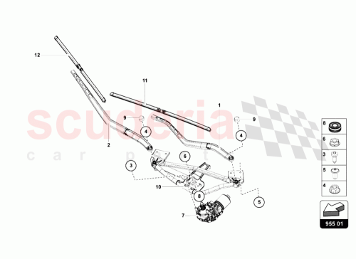 Part Diagram for Lamborghini N91048804