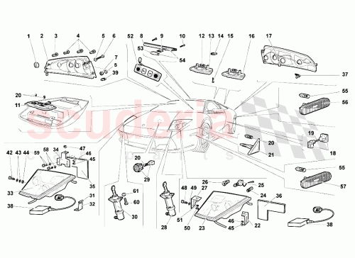 Part Diagram for Lamborghini 410945247