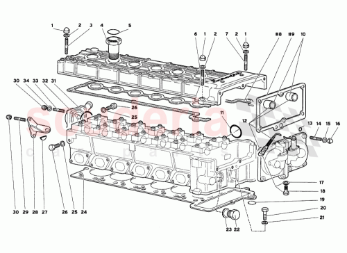 Part Diagram for Lamborghini 0011003953