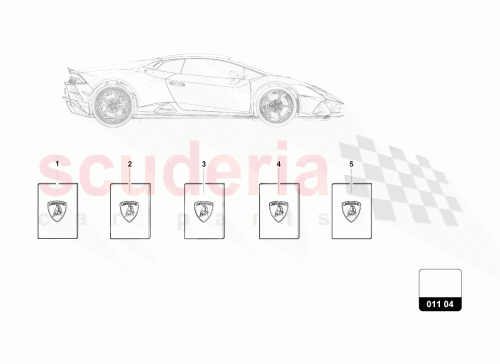 Part Diagram for Lamborghini 4T8012774AL