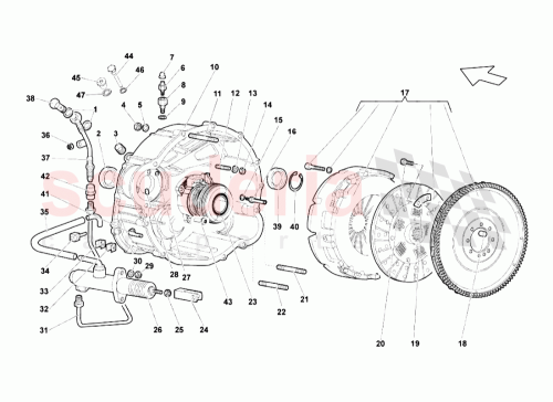 Part Diagram for Lamborghini N210717