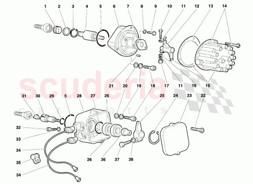 Part Diagram for Lamborghini 008700501
