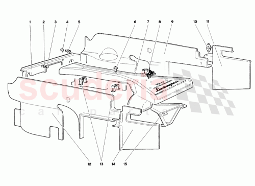 Part Diagram for Lamborghini 0020004117