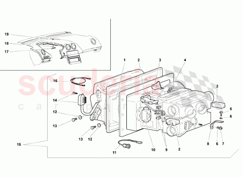 Part Diagram for Lamborghini 410820539