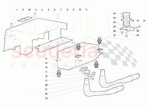 Part Diagram for Lamborghini 008200615