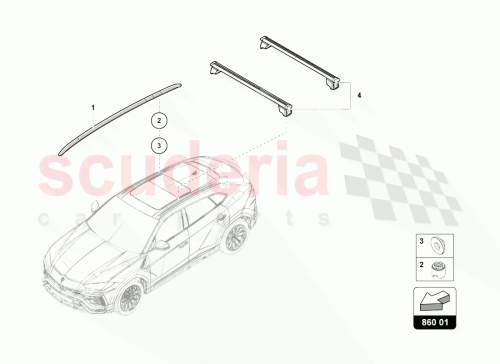 Part Diagram for Lamborghini N90570801