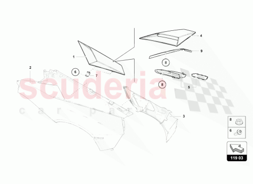 Part Diagram for Lamborghini 470813894A