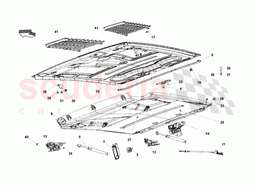 Part Diagram for Lamborghini N90798803