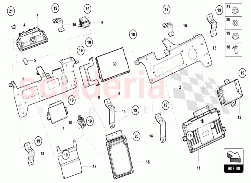 Part Diagram for Lamborghini 470959433E