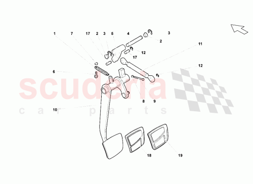 Part Diagram for Lamborghini N01100636