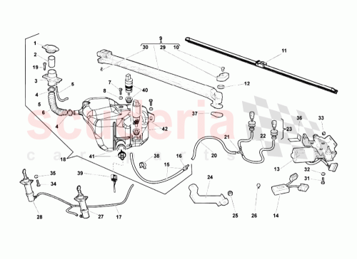 Part Diagram for Lamborghini 400919375
