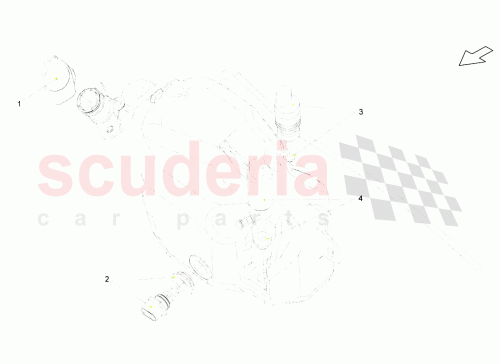 Part Diagram for Lamborghini 401955932