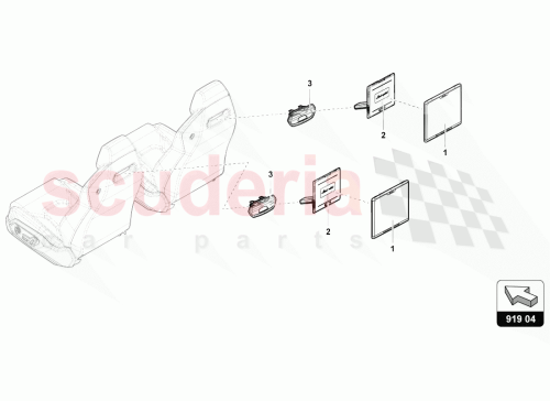 Part Diagram for Lamborghini 4ML035737
