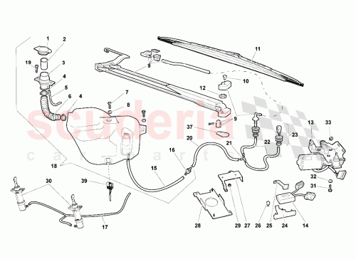 Part Diagram for Lamborghini 418955962