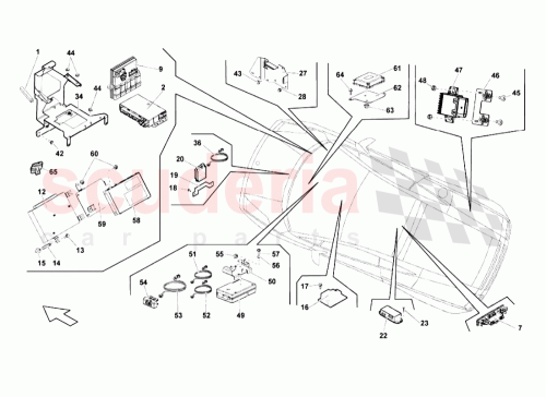 Part Diagram for Lamborghini 400035503