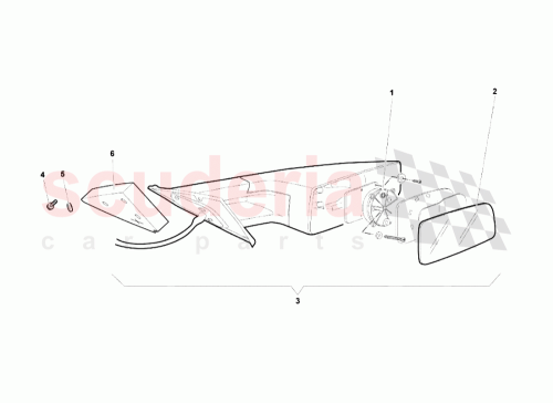 Part Diagram for Lamborghini 418857501/B