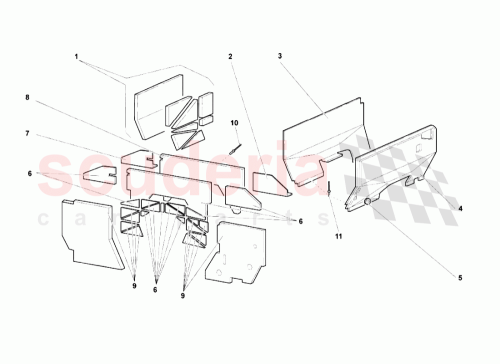 Part Diagram for Lamborghini 310147049