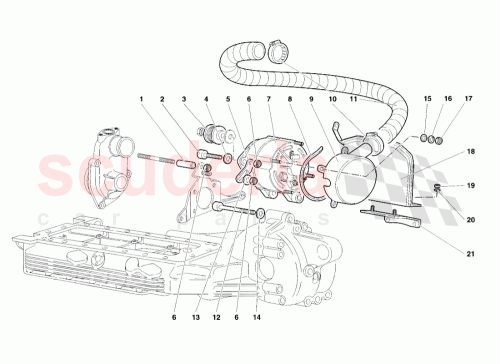 Part Diagram for Lamborghini 001625920