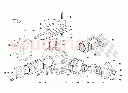 Part Diagram for Lamborghini 008100803