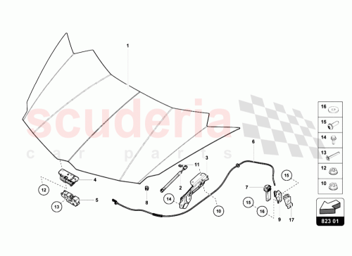 Part Diagram for Lamborghini 470823359C