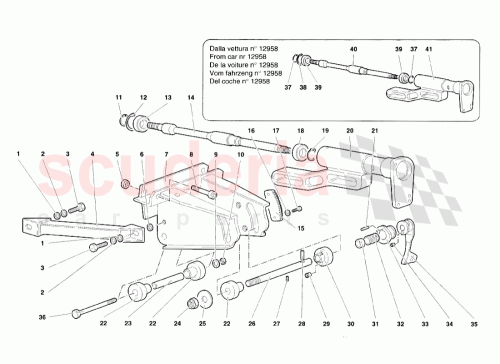 Part Diagram for Lamborghini 004338285