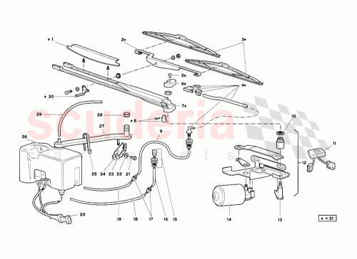 Part Diagram for Lamborghini 0071005164