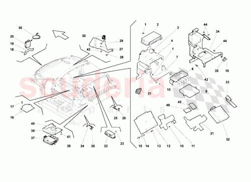 Part Diagram for Lamborghini N902423