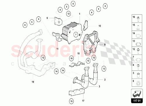 Part Diagram for Lamborghini 470117098A