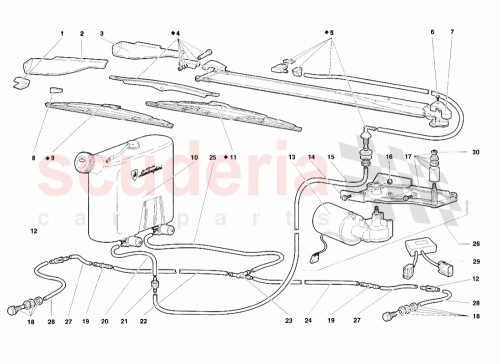 Part Diagram for Lamborghini 009420230