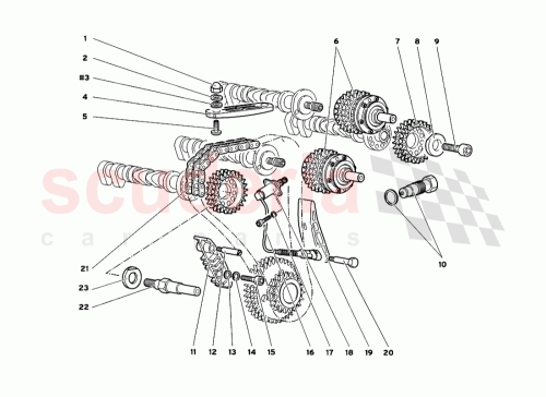 Part Diagram for Lamborghini 0012004905