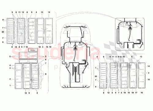 Part Diagram for Lamborghini 006137308