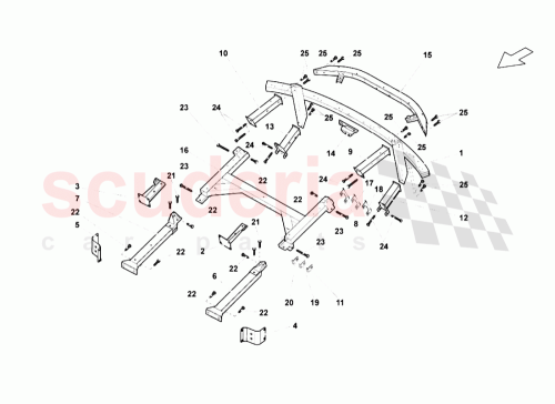 Part Diagram for Lamborghini N10468902