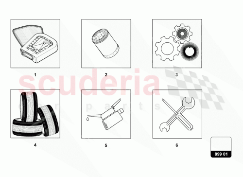 Part Diagram for Lamborghini 0P2905601A