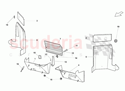 Part Diagram for Lamborghini 401864775C