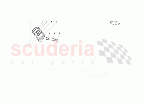 Part Diagram for Lamborghini 07M107321B