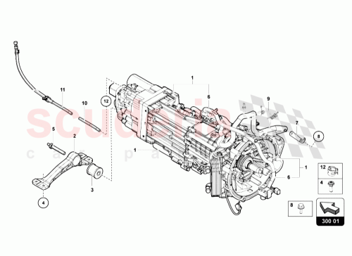 Part Diagram for Lamborghini 470199245