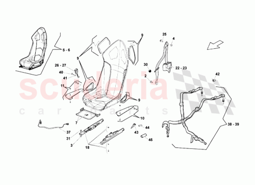 Part Diagram for Lamborghini 403881605