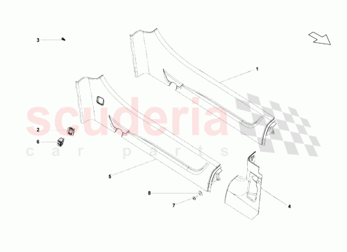 Part Diagram for Lamborghini 403854903A
