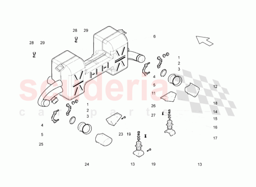Part Diagram for Lamborghini 400251052A