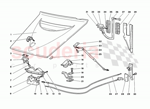 Part Diagram for Lamborghini 009459235