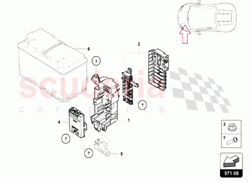 Part Diagram for Lamborghini N90739704