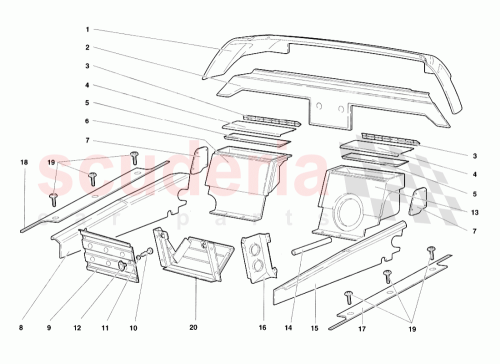 Part Diagram for Lamborghini 0078001417