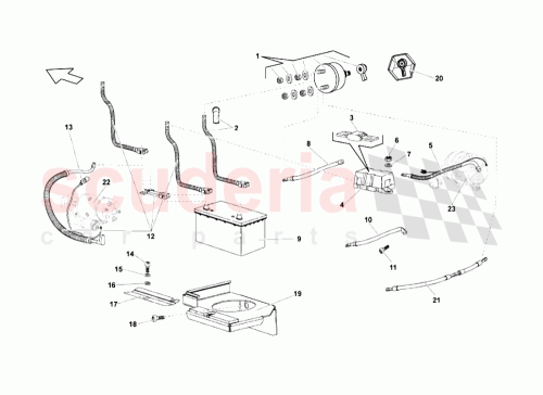 Part Diagram for Lamborghini N211963