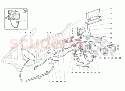 Part Diagram for Lamborghini 009421268