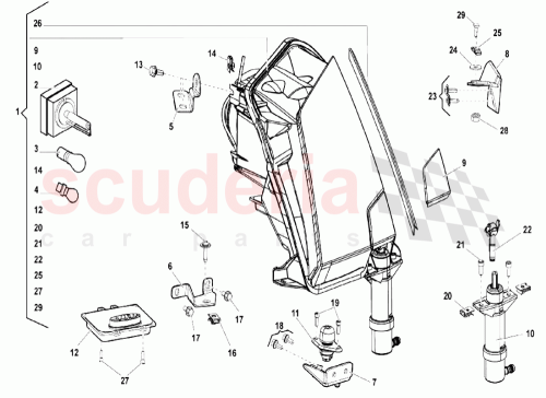Part Diagram for Lamborghini 402941004D