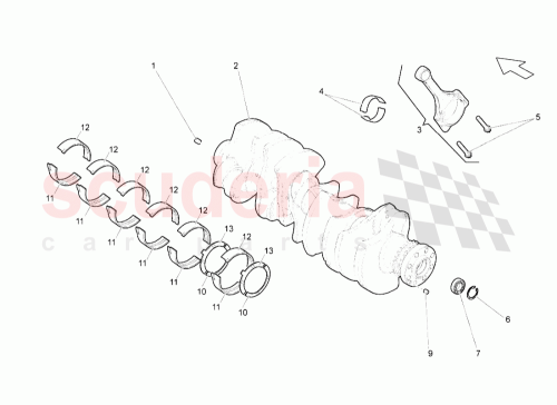 Part Diagram for Lamborghini 079105701D