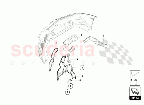 Part Diagram for Lamborghini 475805490