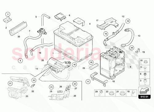 Part Diagram for Lamborghini 470803219