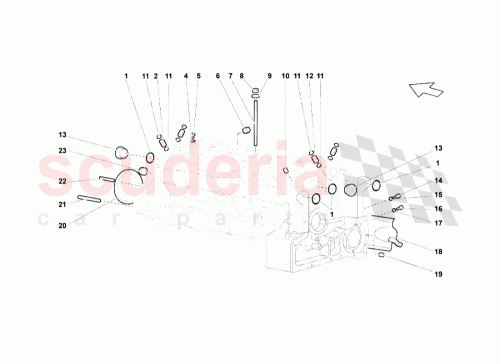 Part Diagram for Lamborghini 07M103139