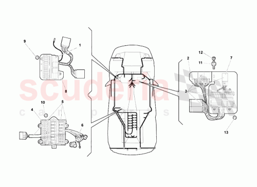 Part Diagram for Lamborghini 400972081C